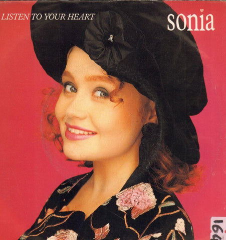 Sonia-Listen To Your Heart-Chrysalis-7" Vinyl P/S