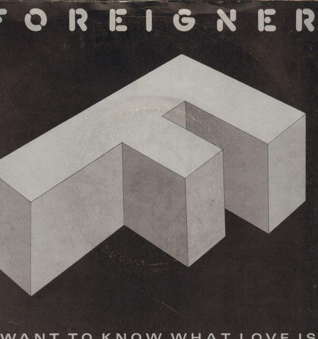 Foreigner-I Want To Know What Love Is-Atlantic-7" Vinyl P/S