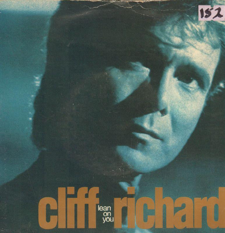 Cliff Richard-Lean On You-EMI-7" Vinyl P/S