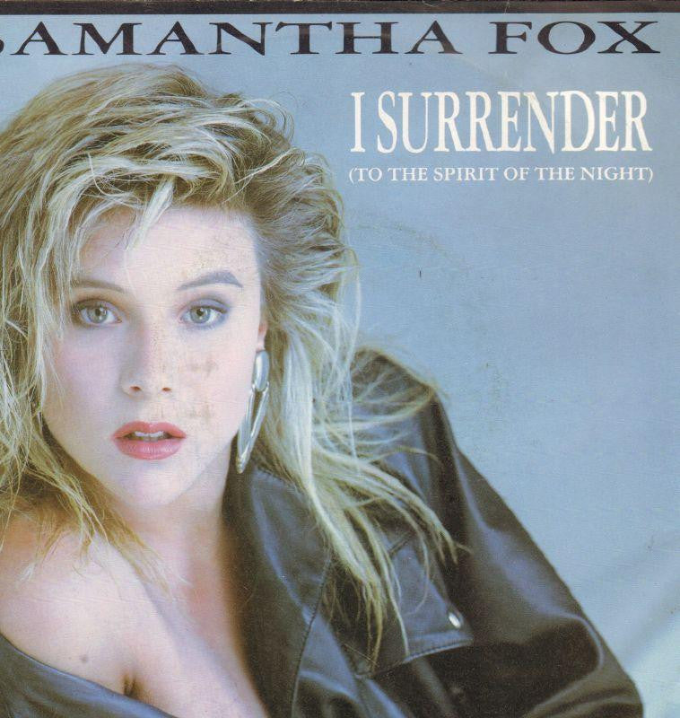 Samantha Fox-I Surrender-Zomba-7" Vinyl P/S