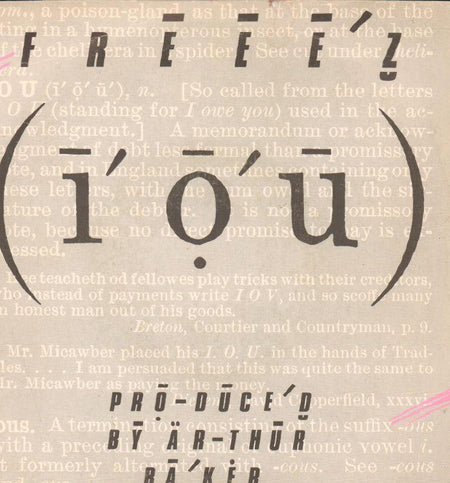 Freeez-IOU-Beggars Banquet-7" Vinyl P/S