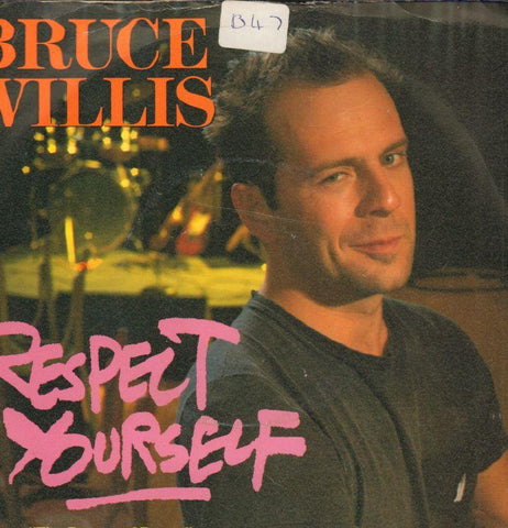 Bruce Willis-Respect Yourself-Motown-7" Vinyl P/S