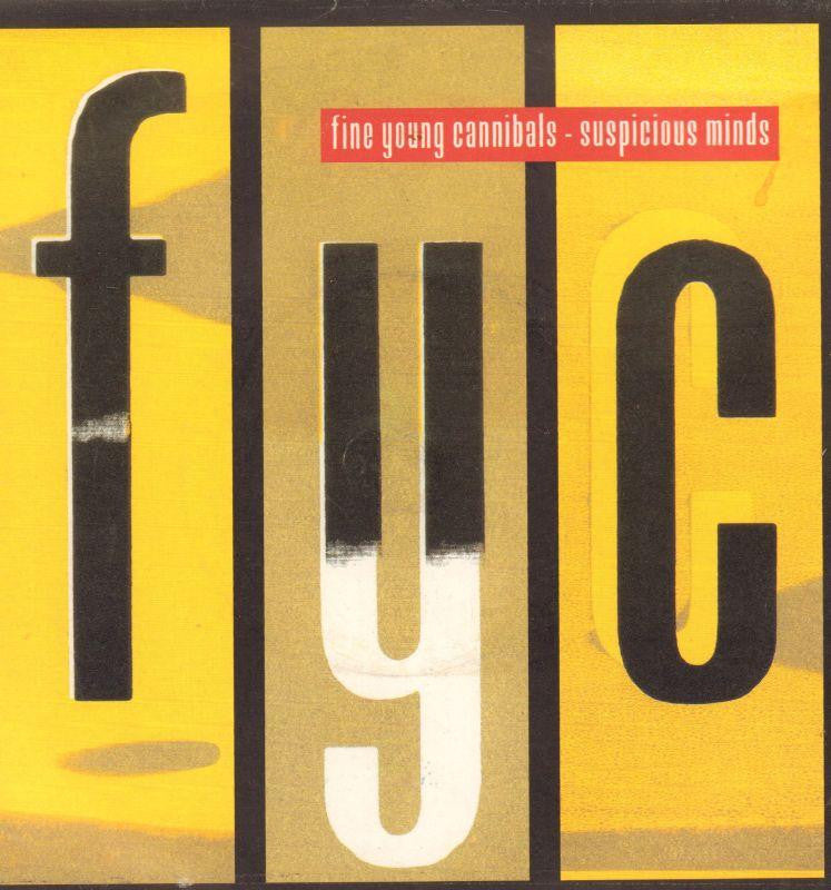 Fine Young Cannibals-Suspicious Minds-London-7" Vinyl P/S