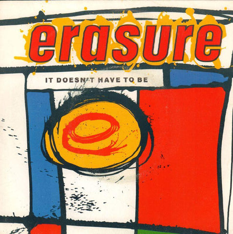 Erasure-It Doesn't Have To Be-Mute-7" Vinyl P/S