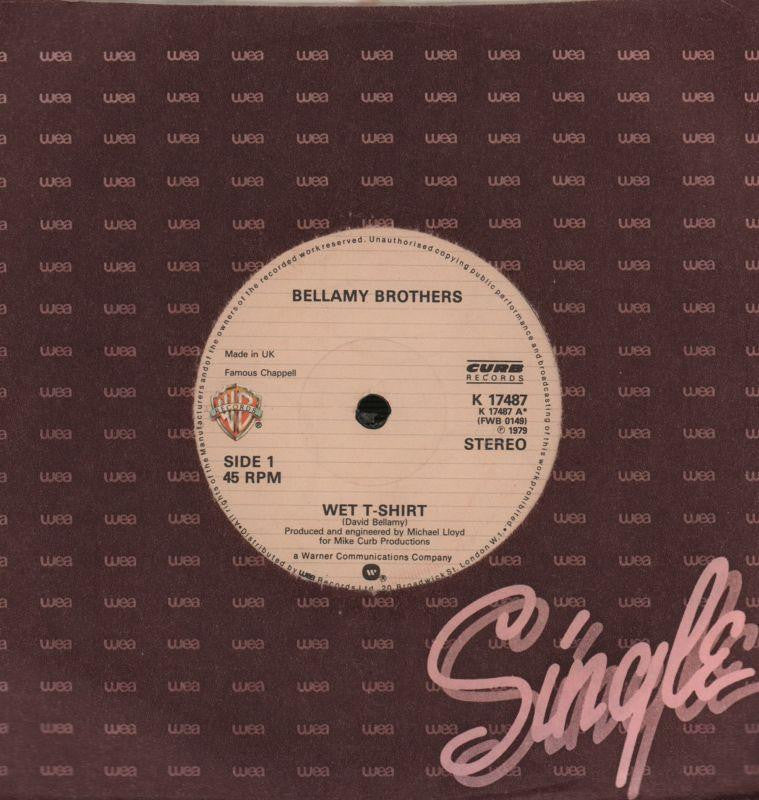 Bellamy Brothers-Wet T-Shirt / Blue Ribbons-Warner-7" Vinyl