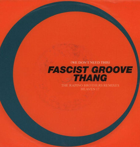 Heaven 17-Fascist Groove Thing-Virgin-7" Vinyl P/S