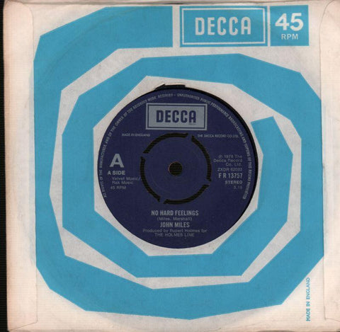 John Miles-No Hard Feelings-Decca-7" Vinyl