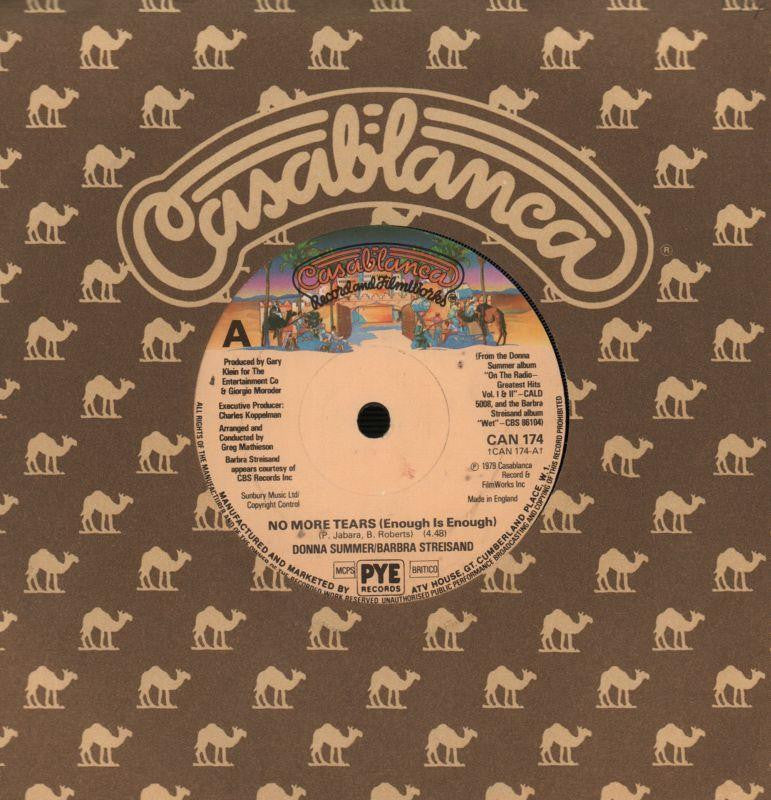Donna Summer-No More Tears-Casablanca-7" Vinyl