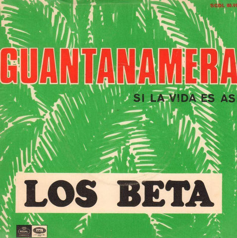 Los Beta-Guantanamera-Regal-7" Vinyl P/S