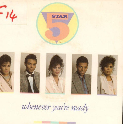 Five Star-Whenever You're Ready-RCA-7" Vinyl P/S