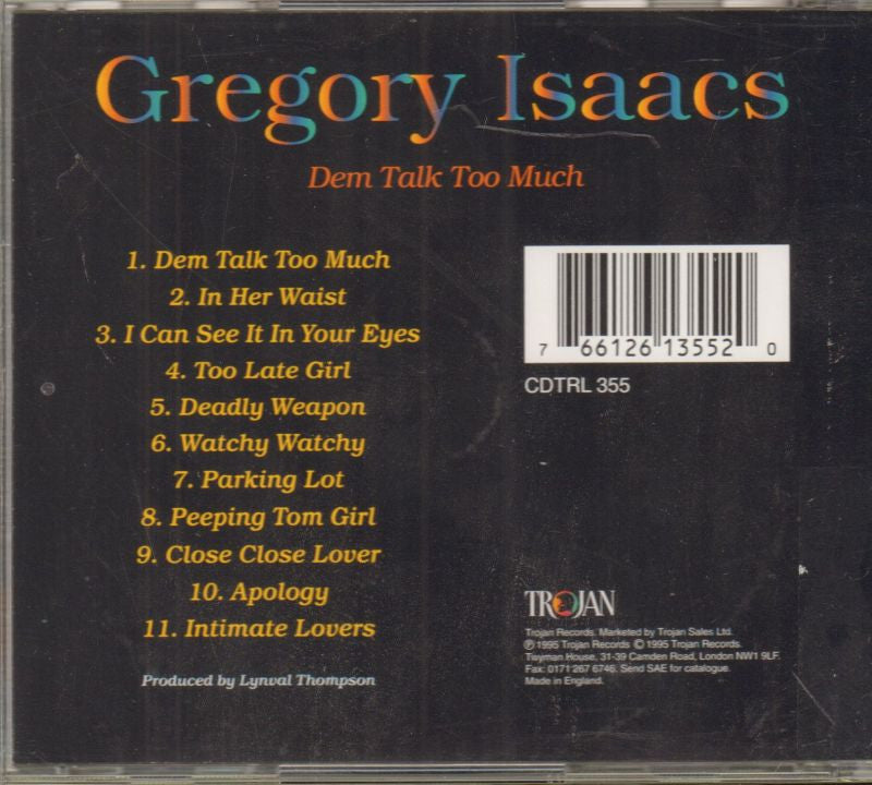 Dem Talk Too Much-Trojan-CD Album-New