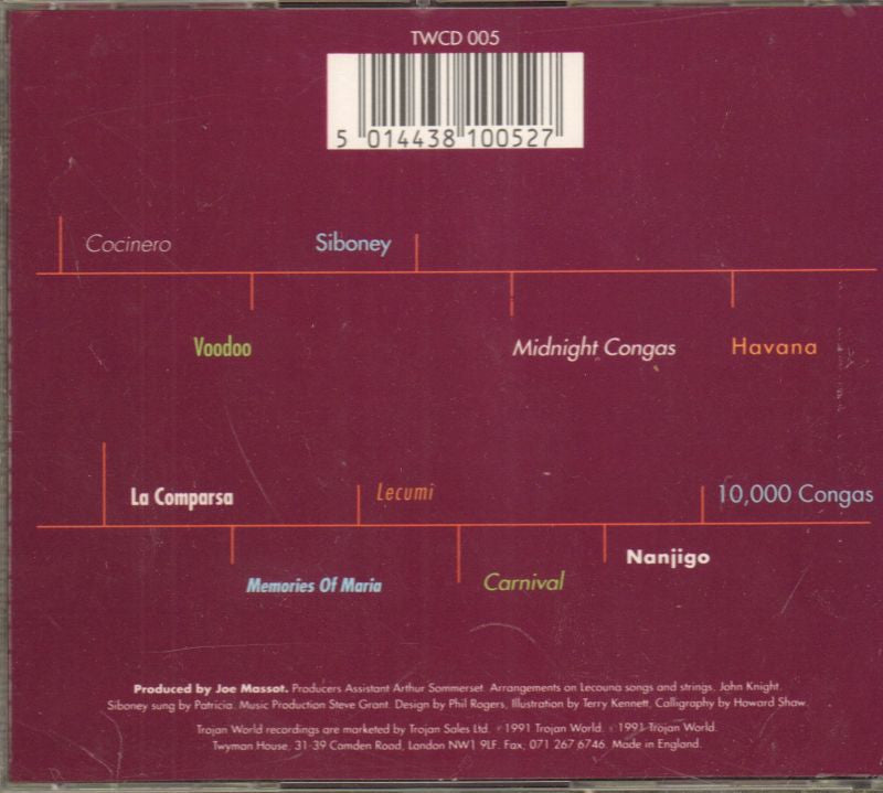 Siboney-Trojan-CD Album-New