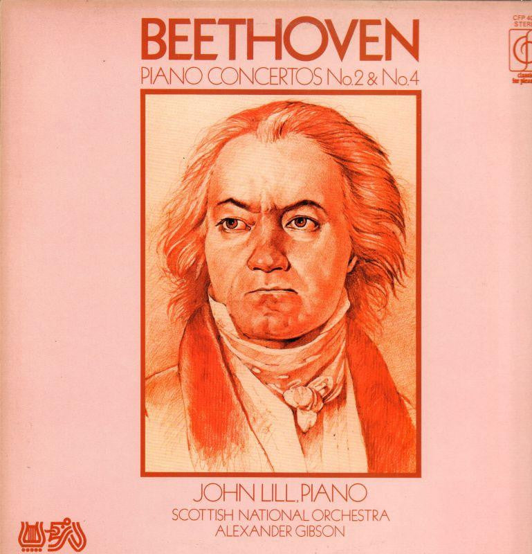 Beethoven-Piano Concertos No.2 & 4-CFP-Vinyl LP