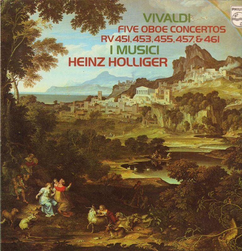 Vivaldi-Five Oboe Concertos-Philips-Vinyl LP