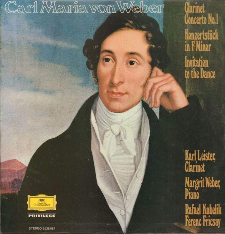 Weber-Clarinet Concerto No.1-Deutsche Grammophon-Vinyl LP