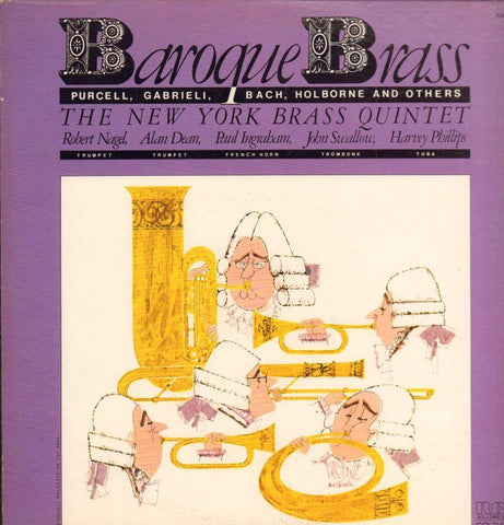 The New York Brass Qunitet-Baroque Brass-RCA-Vinyl LP