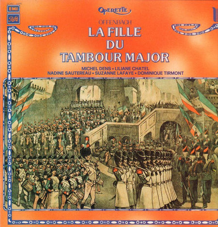Offenbach-La Fille Du Tambour Major-EMI-Vinyl LP