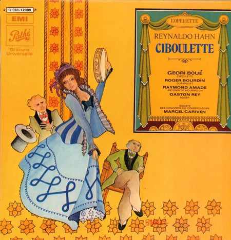 Hahn-Ciboulette-EMI/ Pathe-Vinyl LP
