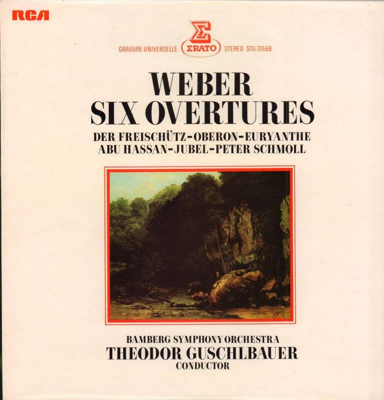 Weber-Six Overtures-Erato-Vinyl LP