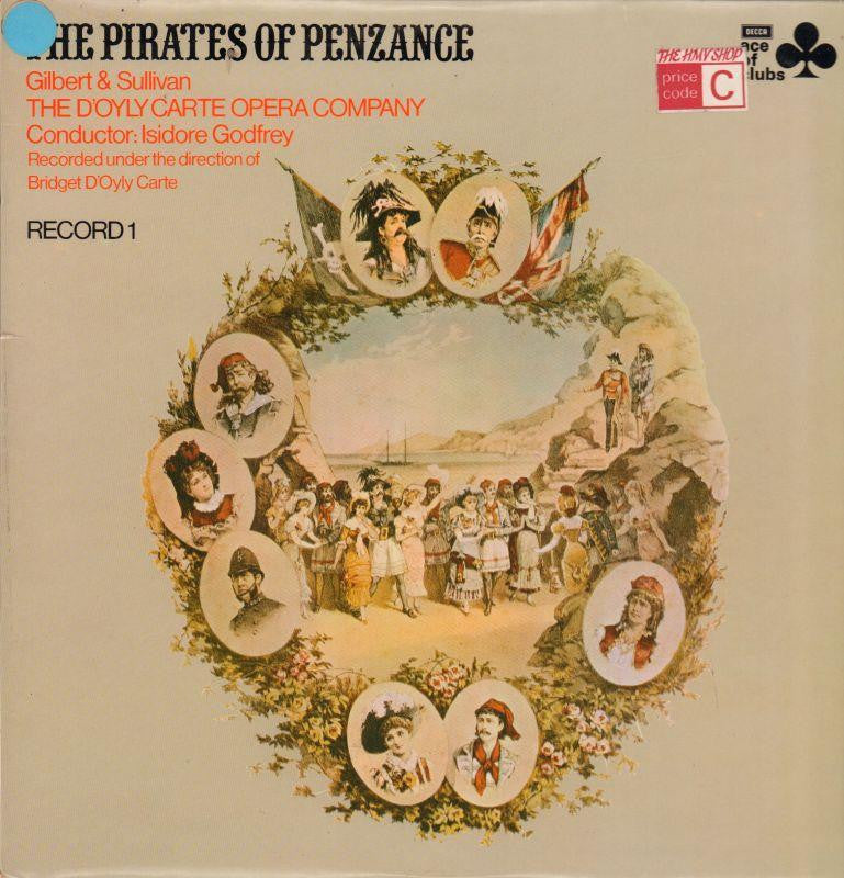 Gilbert And Sullivan-The Pirates Of Penzance-Decca-Vinyl LP
