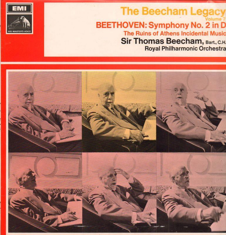 Beethoven-Symphony No.2-HMV-Vinyl LP