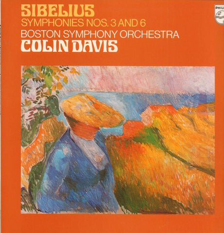 Sibelius-Symphonies No.3 & 6-Philips-Vinyl LP