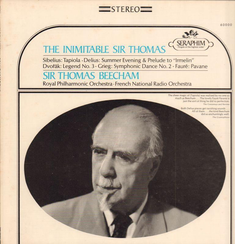 Sir Thomas Beecham-The Inimitable Sir Thomas-Seraphim-Vinyl LP