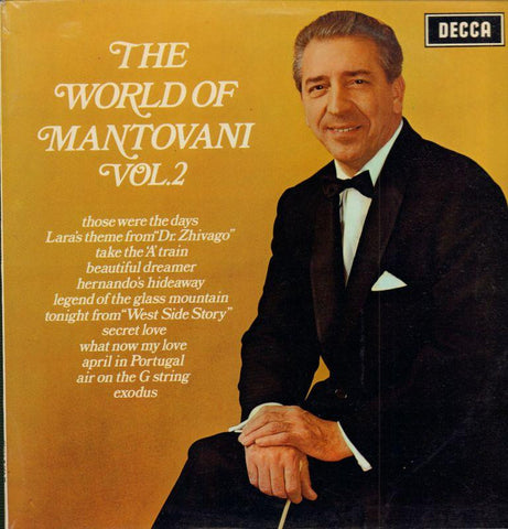 Mantovani-The World Of Vol.2-Decca-Vinyl LP