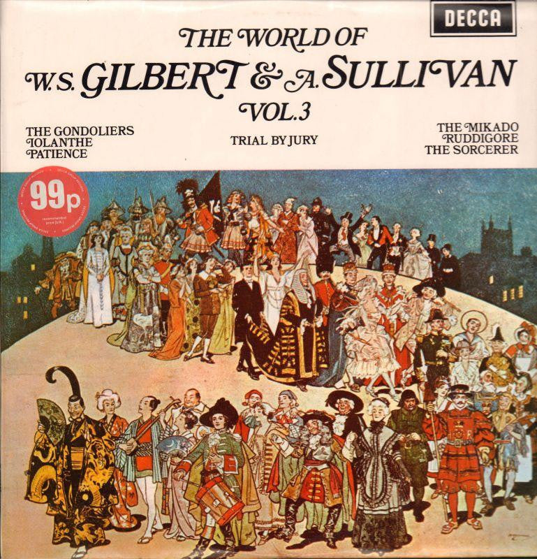 Gilbert And Sullivan-The World Of Vol.3-Decca-Vinyl LP