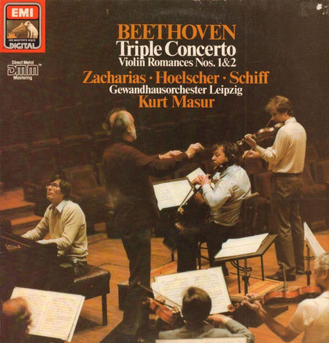 Beethoven-Triple Concerto: Violin Romances-HMV-Vinyl LP