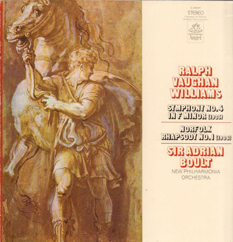 Vaughan Williams-Symphony No.4-Angel-Vinyl LP