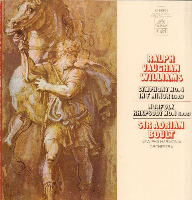 Vaughan Williams-Symphony No.4-Angel-Vinyl LP