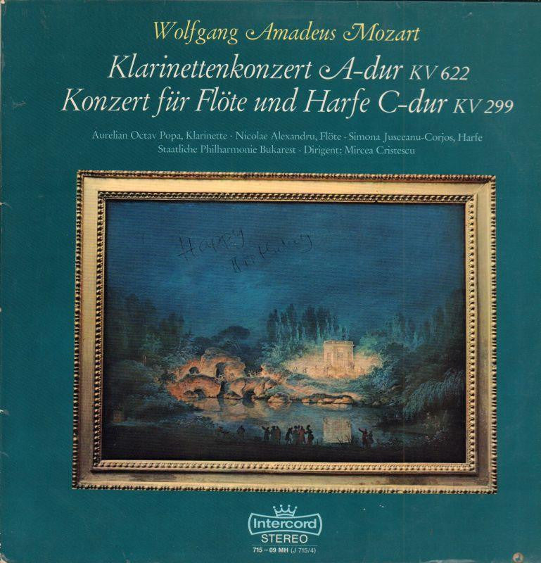 Mozart-Klarinettenkonzert A Dur-Intercord-Vinyl LP