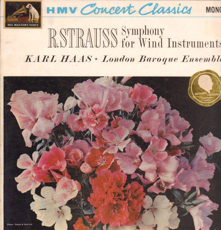 Strauss-Symphony For Wind Instruments-HMV-Vinyl LP