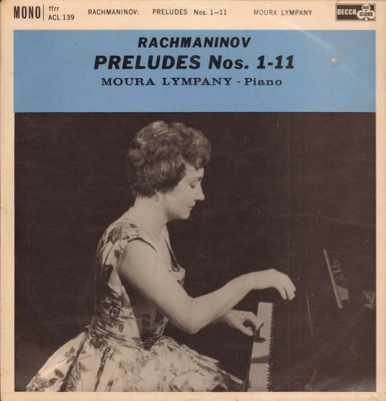 Rachmaninov-Preludes No. 10 & 11-Decca-Vinyl LP