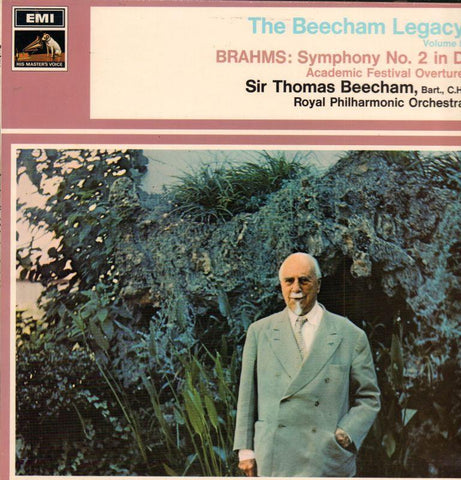 Brahms-Symphony No.2 In D-HMV-Vinyl LP
