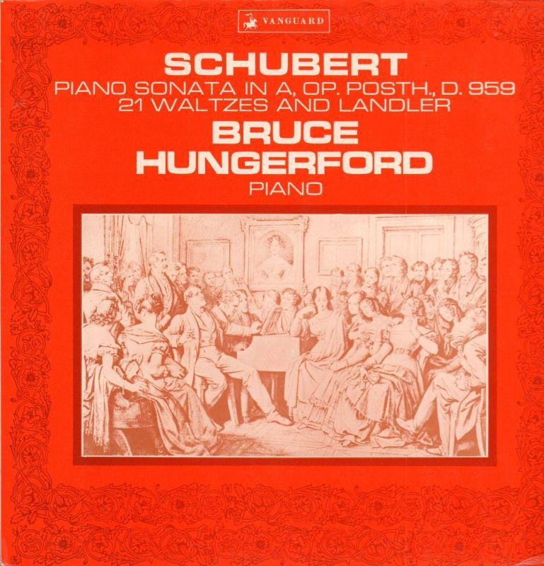 Schubert-Piano Sonata-Vanguard-Vinyl LP