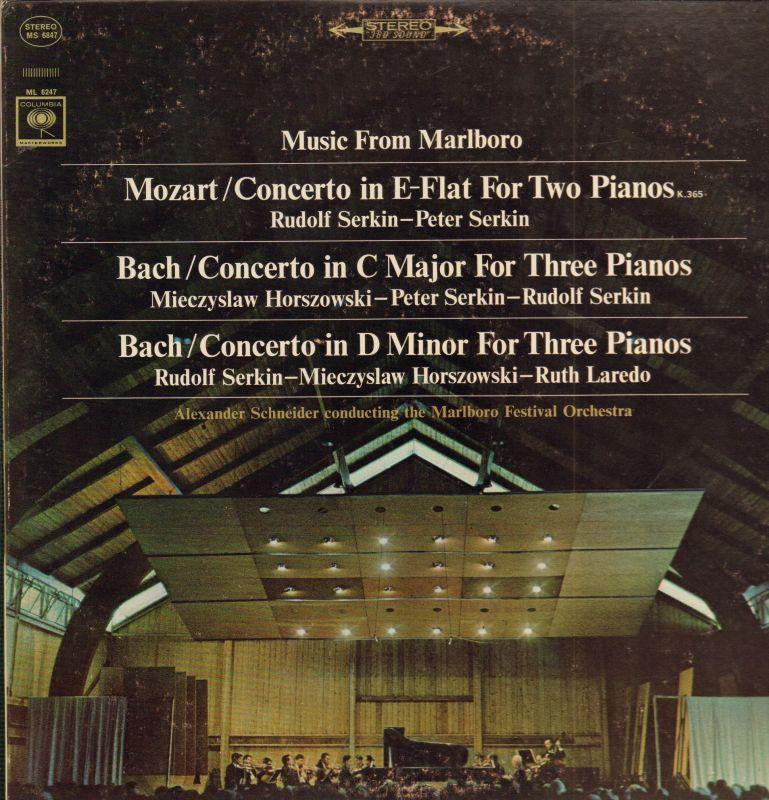 Mozart-Concerto For Two Pianos-Columbia-Vinyl LP