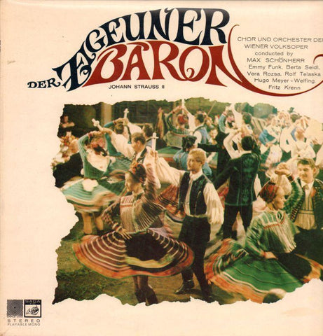 Strauss-Der Zigeunerbaron-Saga-Vinyl LP