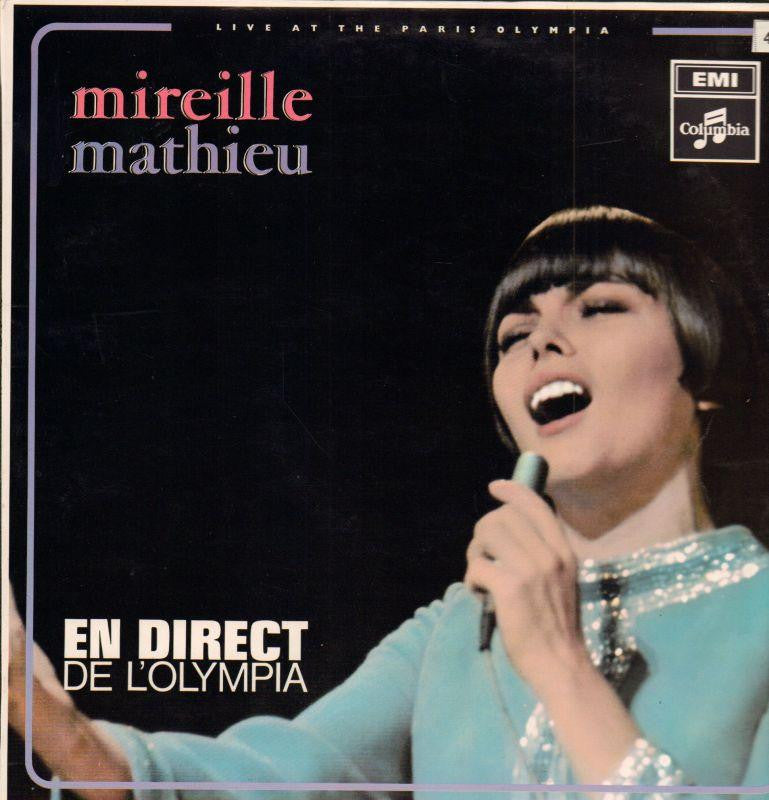 Mireille Mathieu-En Direct De L'Olympia-Columbia-Vinyl LP