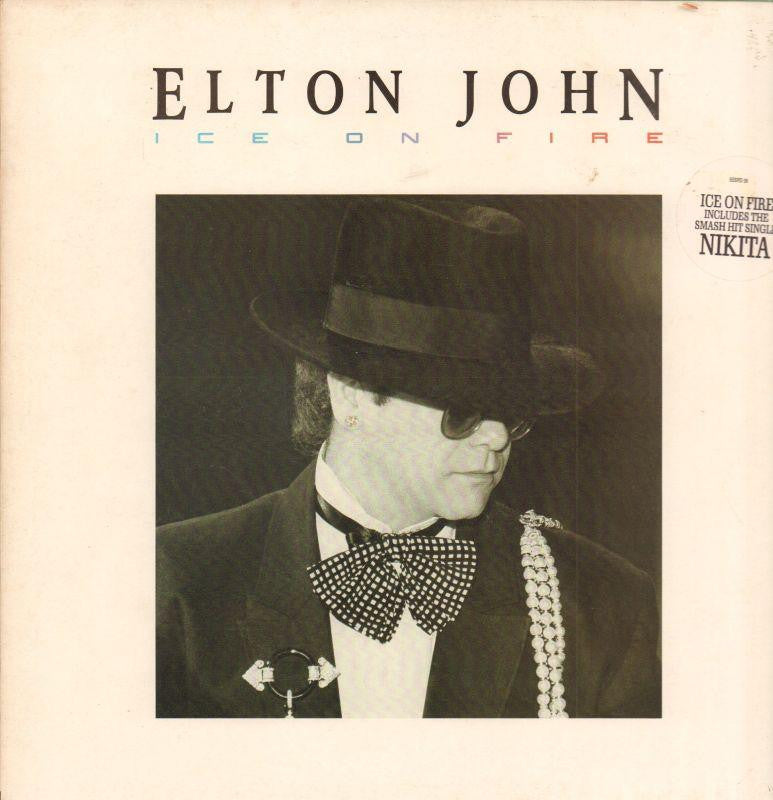 Elton John-Ice On Fire-Rocket Record Company-Vinyl LP