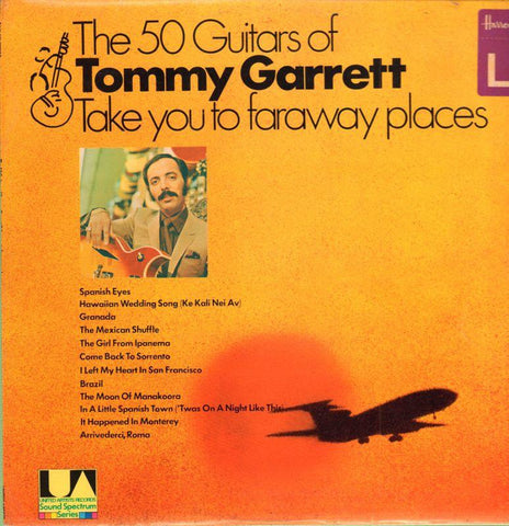 Tommy Garrett-The 50 Guitars Of: Take You To Faraway Places-United Artist-Vinyl LP