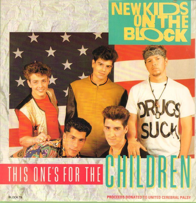 New Kids On The Block-This One's For The Children-CBS-12" Vinyl P/S