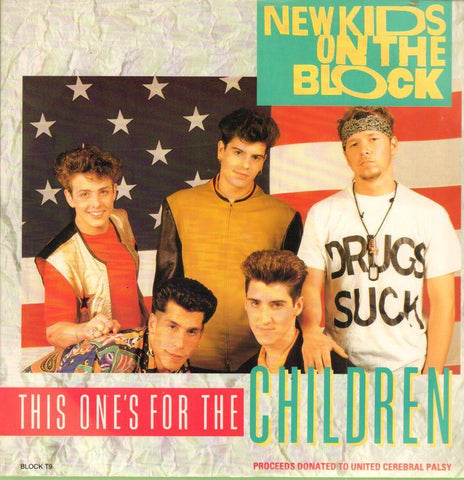 New Kids On The Block-This One's For The Children-CBS-12" Vinyl P/S