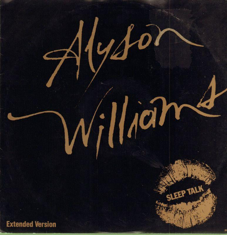 Alyson Williams-Sleep Talk-CBS-12" Vinyl P/S