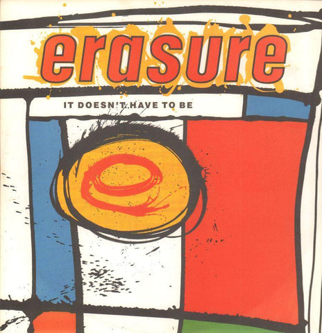 Erasure-It Doesn't Have To Be-Mute-12" Vinyl P/S