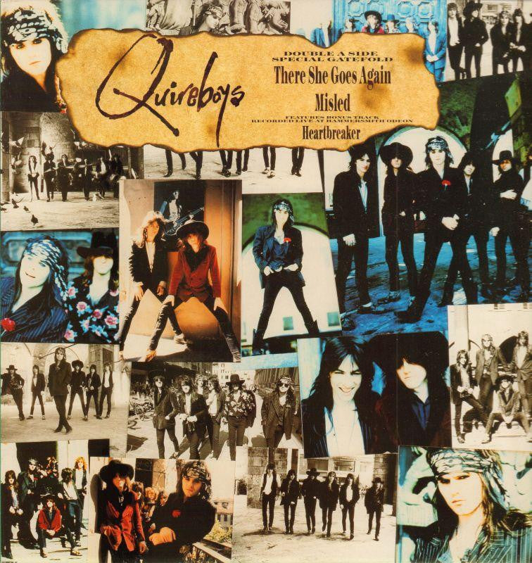 The Quireboys-There She Goes Again-Parlophone-12" Vinyl Gatefold
