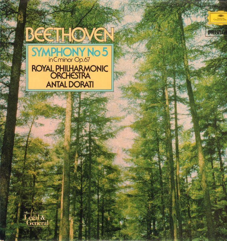 Beethoven-Symphony No.5-Deutsche Grammphon-Vinyl LP