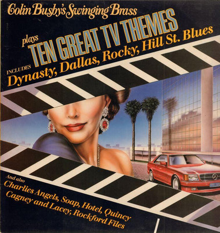 Colin Busby's Swinging Brass-Ten Great TV Themes-Nelson-Vinyl LP