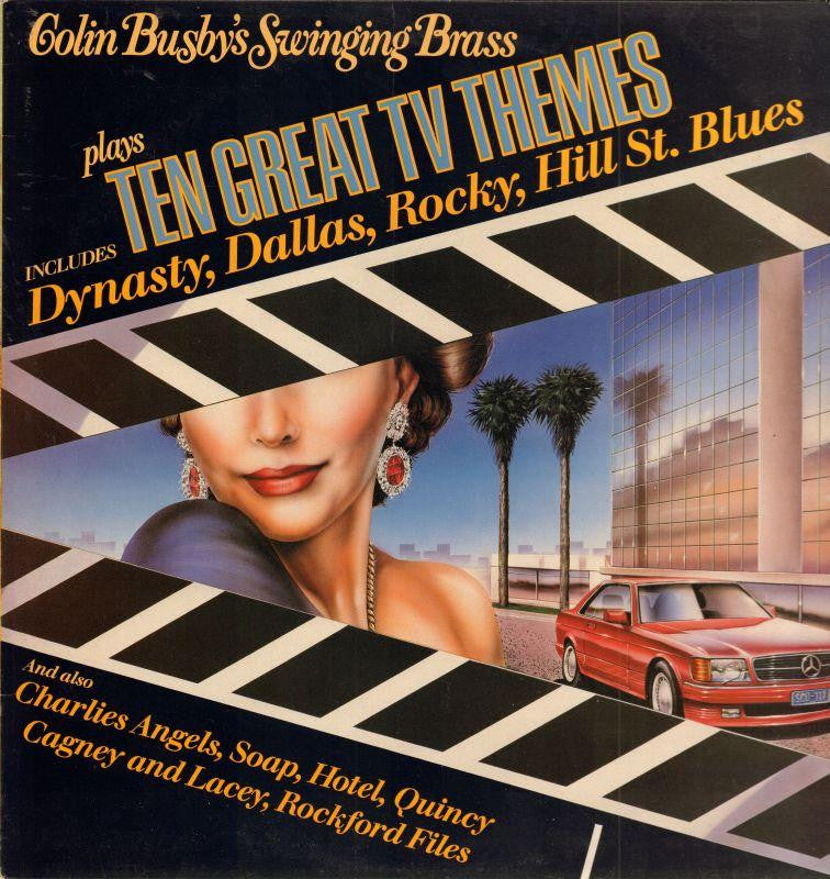Colin Busby's Swinging Brass-Ten Great TV Themes-Nelson-Vinyl LP